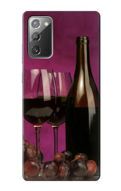 S0910 Red Wine Case For Samsung Galaxy Note 20