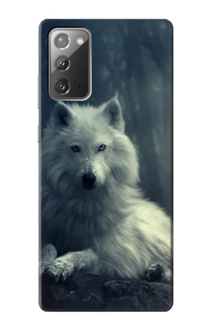 S1516 White Wolf Case For Samsung Galaxy Note 20