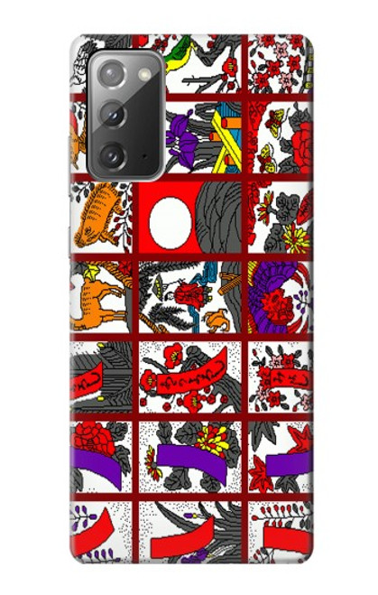 S1923 Hanafuda Japanese Flower Card Case For Samsung Galaxy Note 20