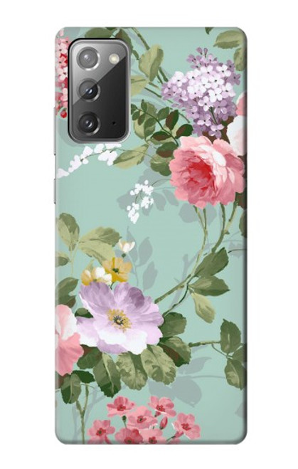 S2178 Flower Floral Art Painting Case For Samsung Galaxy Note 20