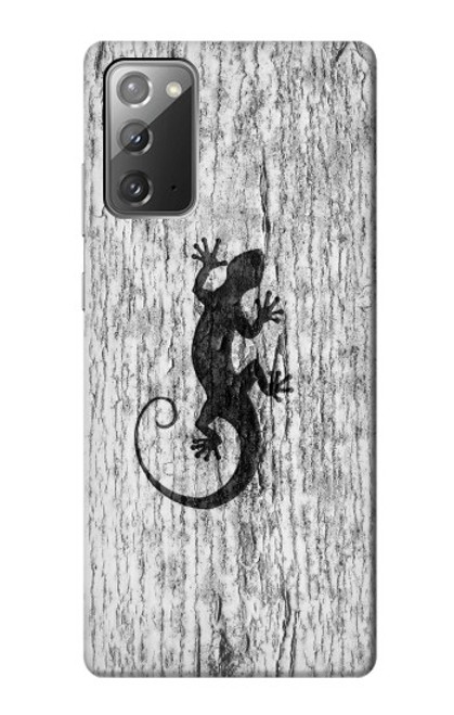 S2446 Gecko Wood Graphic Printed Case For Samsung Galaxy Note 20