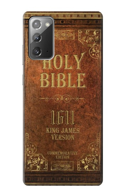 S2890 Holy Bible 1611 King James Version Case For Samsung Galaxy Note 20