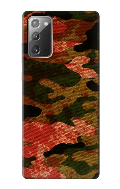 S3393 Camouflage Blood Splatter Case For Samsung Galaxy Note 20