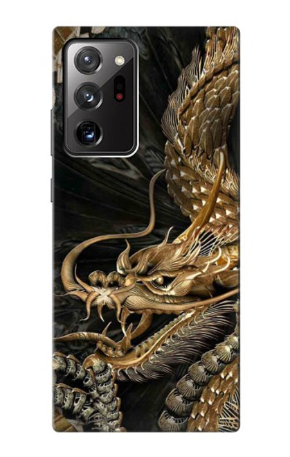 S0426 Gold Dragon Case For Samsung Galaxy Note 20 Ultra, Ultra 5G