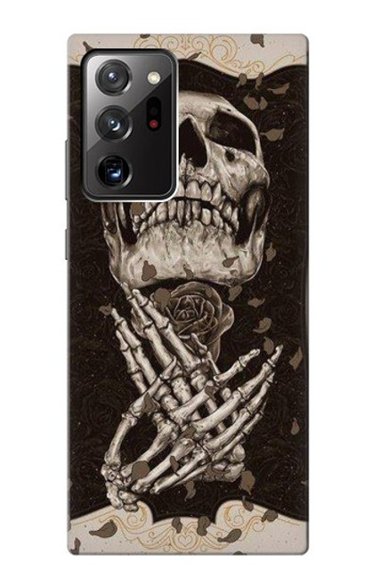 S1676 Skull Rose Case For Samsung Galaxy Note 20 Ultra, Ultra 5G