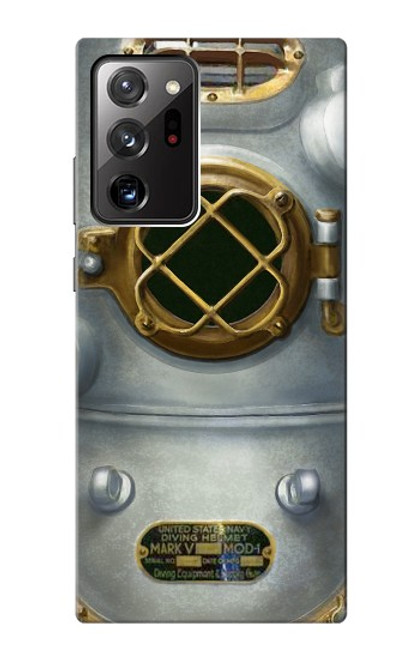 S2646 Vintage Deep Sea Diver Helmet Case For Samsung Galaxy Note 20 Ultra, Ultra 5G