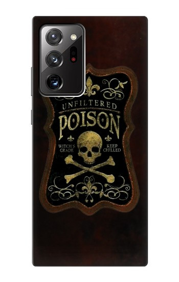 S2649 Unfiltered Poison Vintage Glass Bottle Case For Samsung Galaxy Note 20 Ultra, Ultra 5G