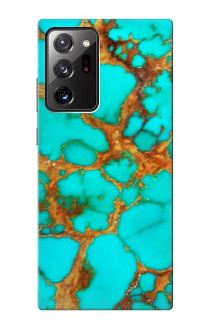S2688 Aqua Copper Turquoise Gemstone Graphic Case For Samsung Galaxy Note 20 Ultra, Ultra 5G