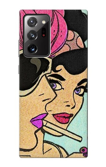 S3171 Girls Pop Art Case For Samsung Galaxy Note 20 Ultra, Ultra 5G