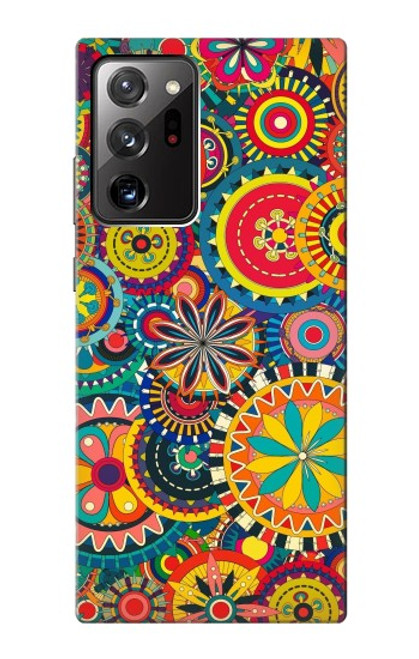 S3272 Colorful Pattern Case For Samsung Galaxy Note 20 Ultra, Ultra 5G