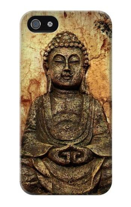 S0344 Buddha Rock Carving Case Cover For IPHONE 5 5s SE