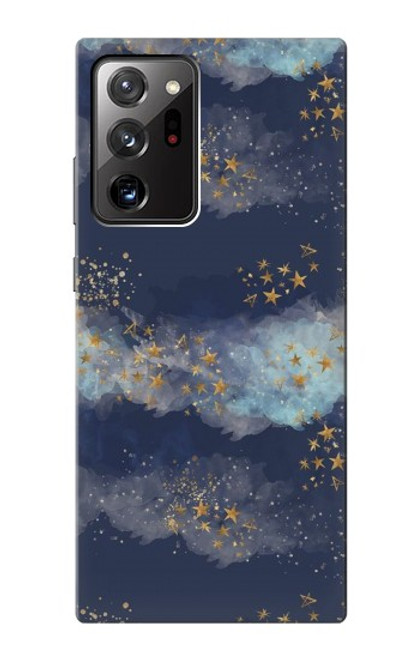 S3364 Gold Star Sky Case For Samsung Galaxy Note 20 Ultra, Ultra 5G