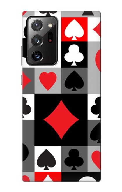 S3463 Poker Card Suit Case For Samsung Galaxy Note 20 Ultra, Ultra 5G