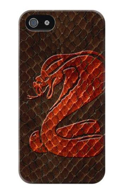 S0663 Cobra Snake Skin Case Cover For IPHONE 5 5s SE