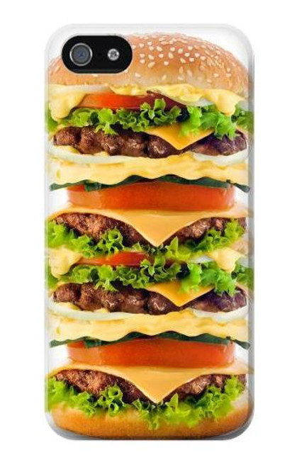 S0790 Hamburger Case Cover For IPHONE 5 5s SE