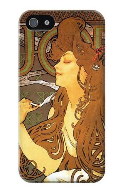 S0969 Alphonse Mucha Job Case Cover For IPHONE 5 5s SE