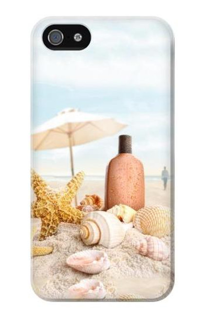 S1425 Seashells on The Beach Case Cover For IPHONE 5 5s SE