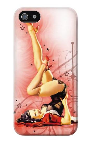 S1669 Pinup Girl Vintage Case Cover For IPHONE 5 5s SE