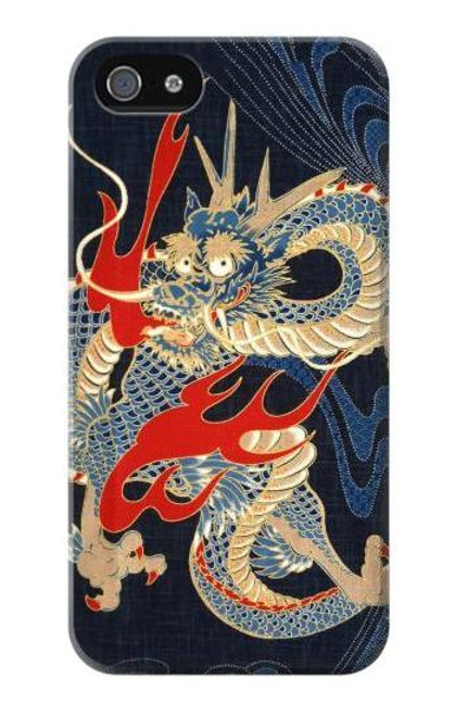 S2073 Japan Dragon Art Case For IPHONE 5 5s SE