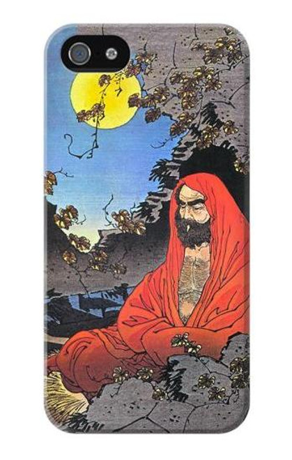 S2234 Zen Master Bodhidharma Yoshitoshi Case For IPHONE 5 5s SE