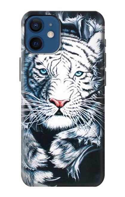 S0265 White Tiger Case For iPhone 12 mini