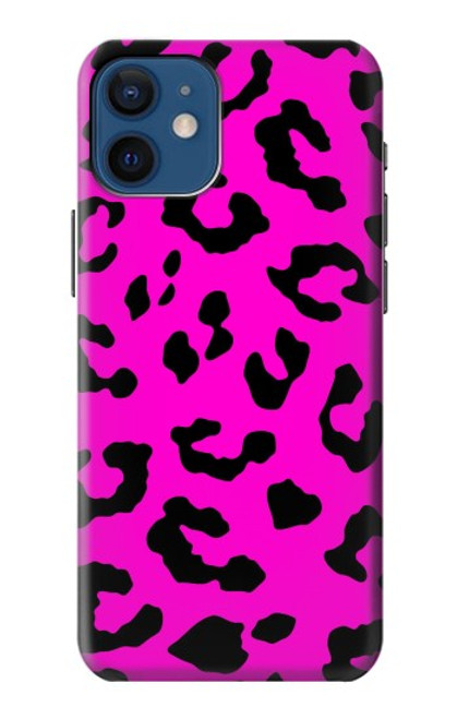 S1850 Pink Leopard Pattern Case For iPhone 12 mini S1850 Pink Leopard Pattern Case For iPhone 12 mini