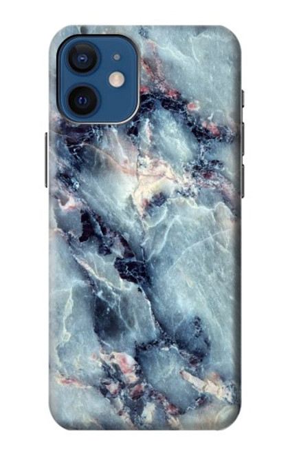 S2689 Blue Marble Texture Graphic Printed Case For iPhone 12 mini