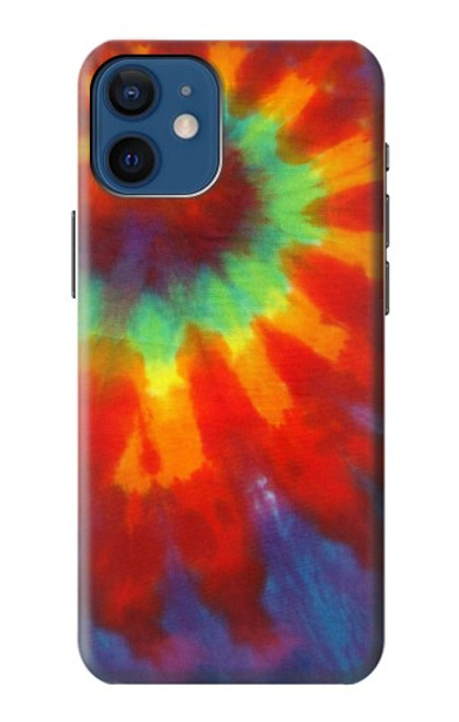 S2985 Colorful Tie Dye Texture Case For iPhone 12 mini