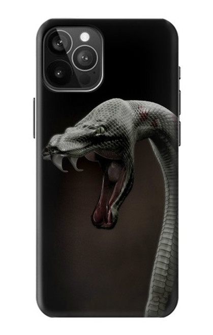 S1597 Black Mamba Snake Case For iPhone 12 Pro Max