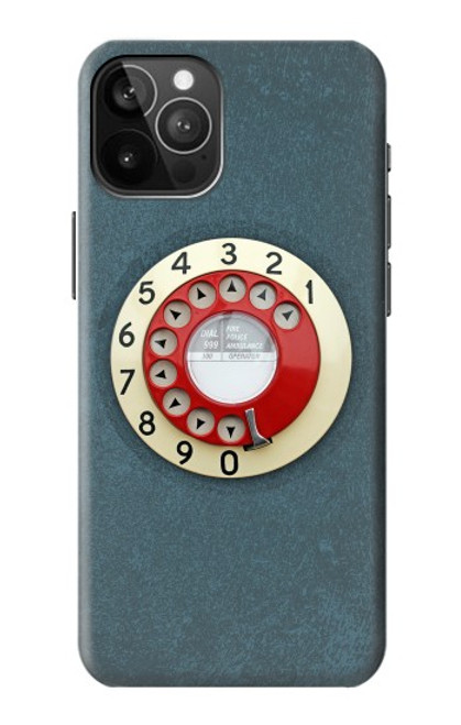 S1968 Rotary Dial Telephone Case For iPhone 12 Pro Max
