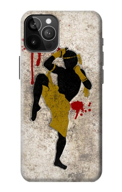 S2635 Muay Thai Kickboxing Fight Blood Case For iPhone 12 Pro Max