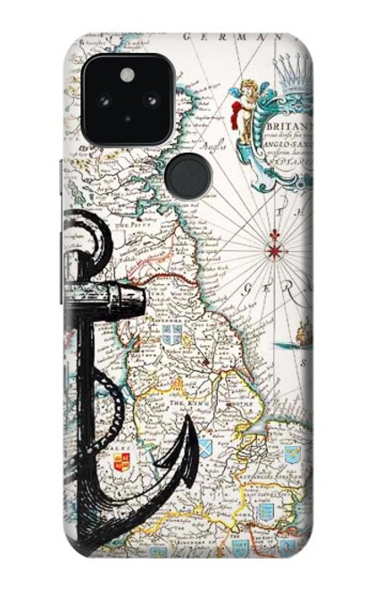 S1962 Nautical Chart Case For Google Pixel 5