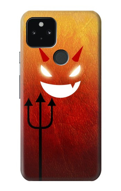 S2454 Red Cute Little Devil Cartoon Case For Google Pixel 5