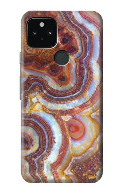 S3034 Colored Marble Texture Printed Case For Google Pixel 5