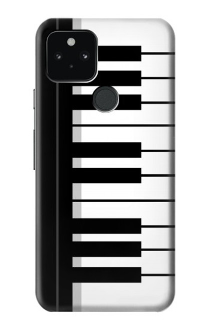 S3078 Black and White Piano Keyboard Case For Google Pixel 5