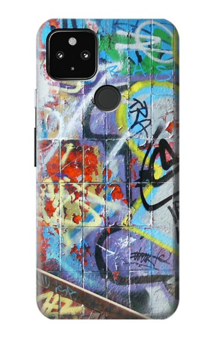 S0588 Wall Graffiti Case For Google Pixel 4a 5G