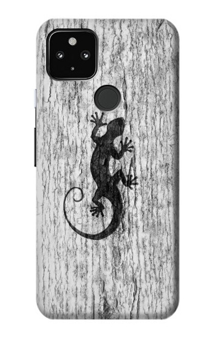 S2446 Gecko Wood Graphic Printed Case For Google Pixel 4a 5G