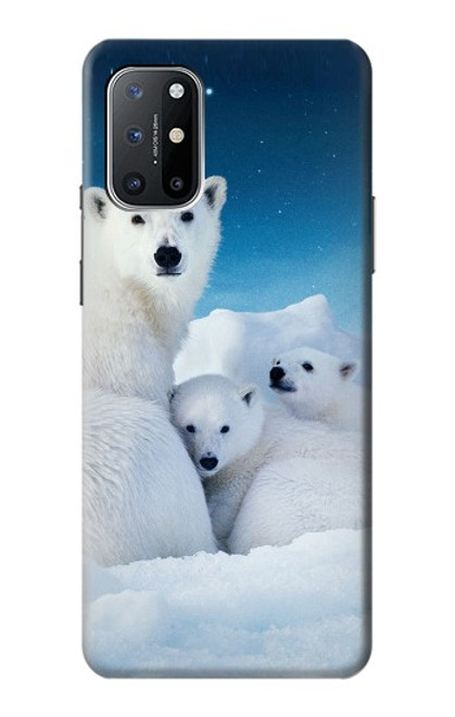 S0285 Polar Bear Family Arctic Case For OnePlus 8T