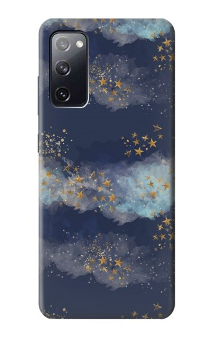 S3364 Gold Star Sky Case For Samsung Galaxy S20 FE