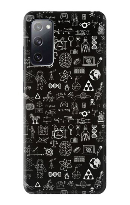 S3426 Blackboard Science Case For Samsung Galaxy S20 FE