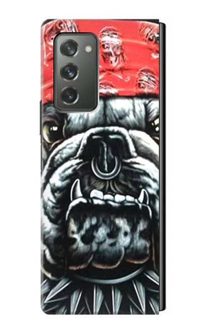 S0100 Bulldog American Football Case For Samsung Galaxy Z Fold2 5G