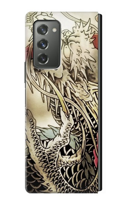 S0122 Yakuza Tattoo Case For Samsung Galaxy Z Fold2 5G