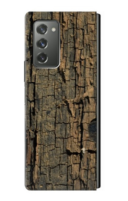 S0598 Wood Graphic Printed Case For Samsung Galaxy Z Fold2 5G