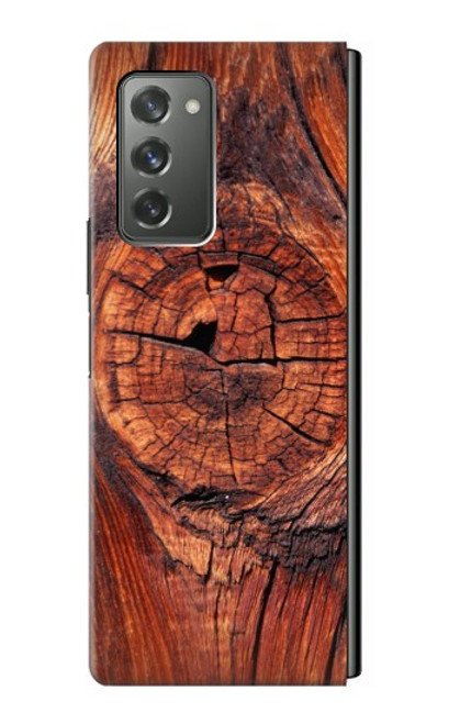 S0603 Wood Graphic Printed Case For Samsung Galaxy Z Fold2 5G