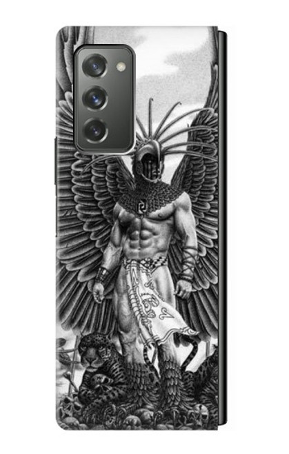 S1235 Aztec Warrior Case For Samsung Galaxy Z Fold2 5G