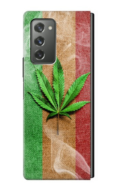 S2109 Marijuana Rasta Flag Case For Samsung Galaxy Z Fold2 5G