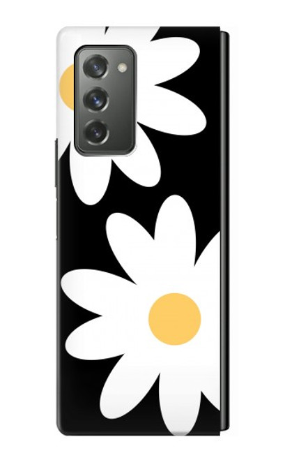 S2315 Daisy White Flowers Case For Samsung Galaxy Z Fold2 5G