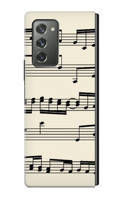 S3082 Music Sheet Case For Samsung Galaxy Z Fold2 5G
