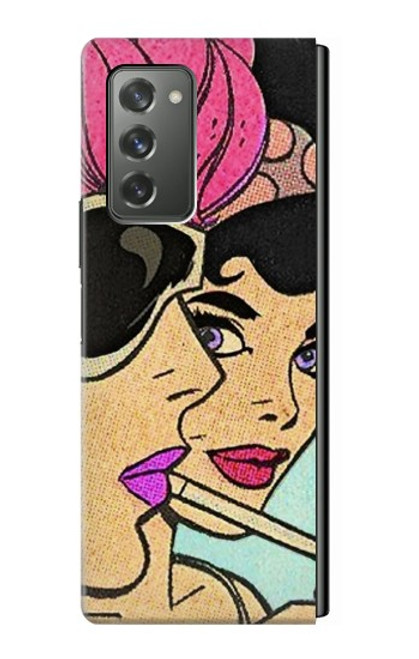 S3171 Girls Pop Art Case For Samsung Galaxy Z Fold2 5G