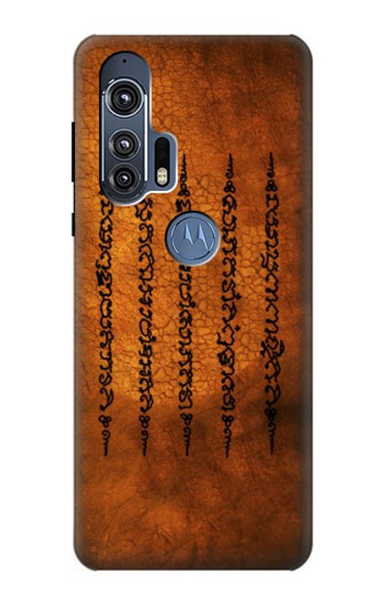 S2251 Five Rows Success And Good Luck Tattoo Case For Motorola Edge+